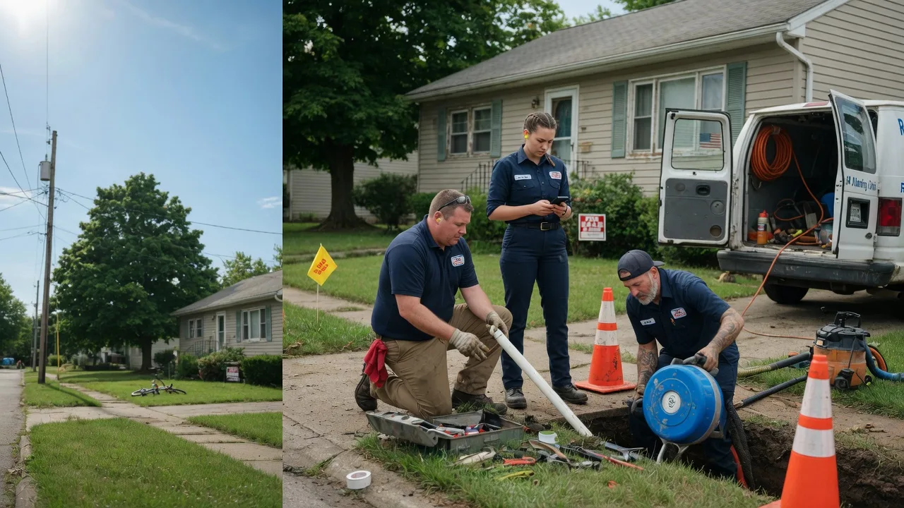 Sewer Line Repair in North Bend, OH near me